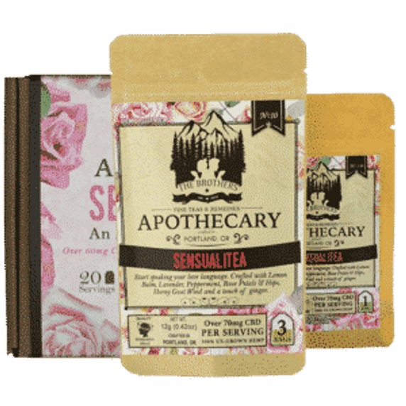 Brothers Apothecary | Sensualitea Hemp Tea | 60mg/Serving*