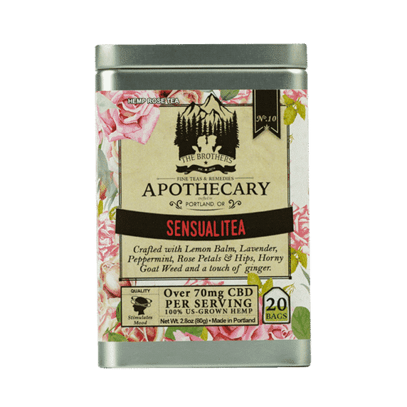 Brothers Apothecary | Sensualitea Hemp Tea | 60mg/Serving*