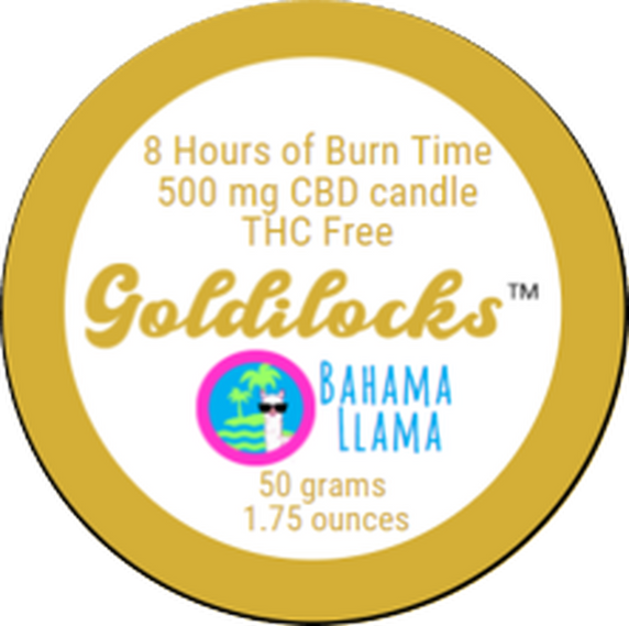 Goldilocks | CBD Candle | 500mg