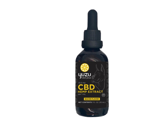 Yuzu CBD+ | Pet Tincture | Bacon Flavor | Various Potencies*