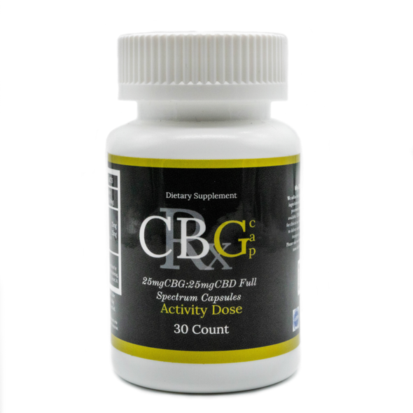 CBRx | Activity | CBD + CBG Capsules*
