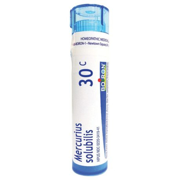 Boiron | Mercurius Solubilis | Homeopathic | 30c | 80 Pellets*
