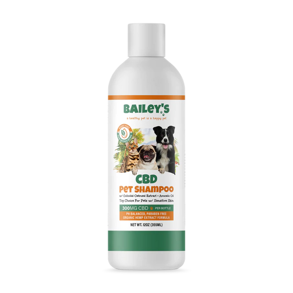 Bailey's | Ph Balanced Pet Shampoo | 300mg CBD | 12oz