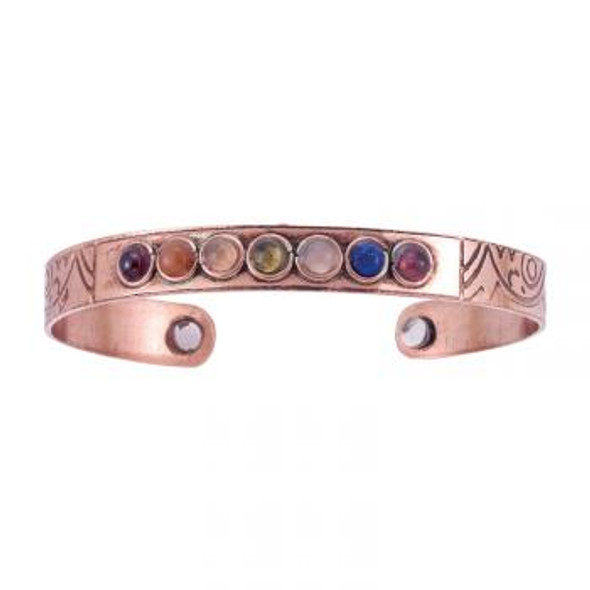 Jewelry | Bracelet | 7 Chakra | Copper | One Size~