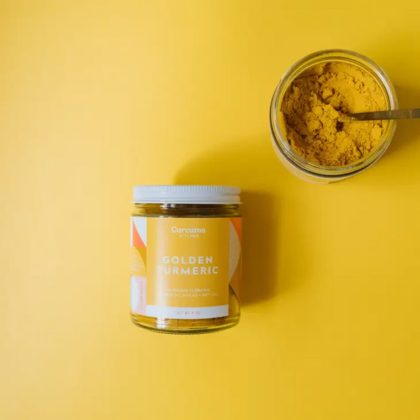 Curcuma Kitchen Golden Turmeric 1.6oz Jar