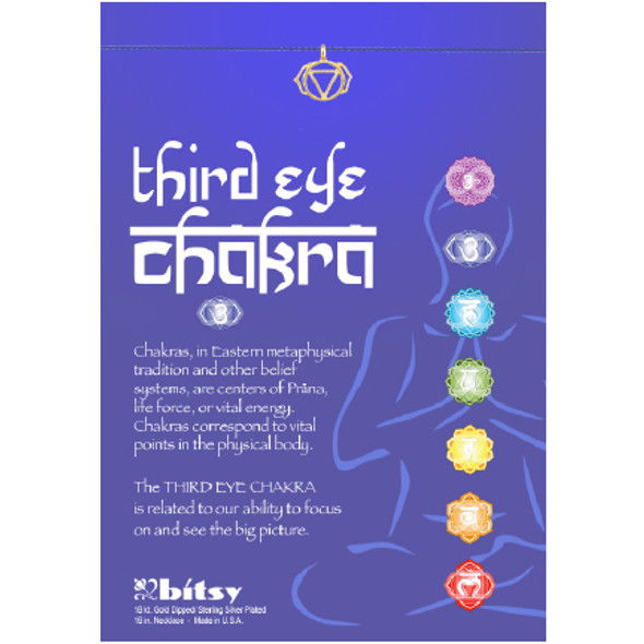 Chakra Necklace With Gold Charm