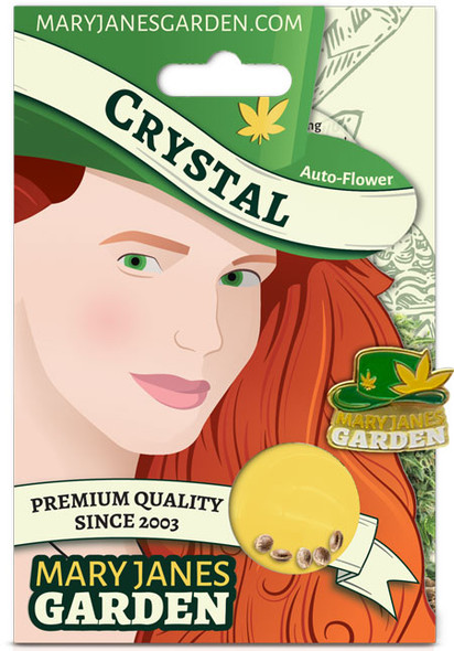 Mary Janes Garden Crystal Autoflowering Cannabis  Seeds