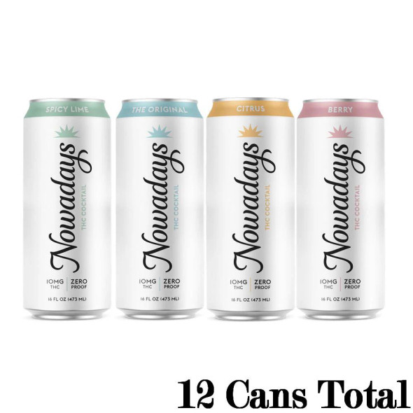 Nowadays Canned Cocktails 10 mg Variety