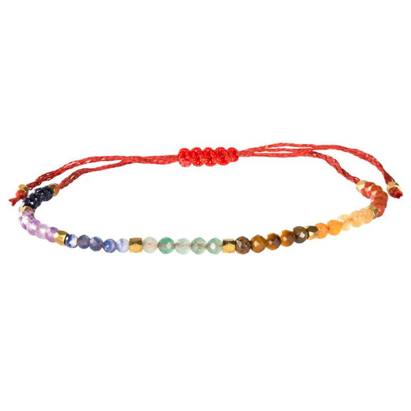 Jewelry | 6mm | Stretch Bracelet | 7 Chakra