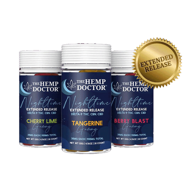 The Hemp Doctor Night Time Gummies With D9/CBD/CBN