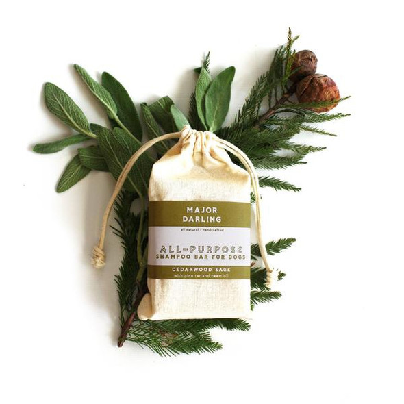 Benjamin Soap Co | Pet Shampoo Bar | Cedarwood Sage