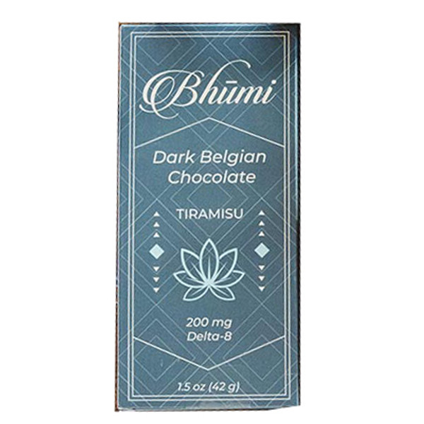 Bhumi | Delta 8 | Dark Tiramisu Chocolate | Bar | 300mg