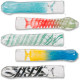 3" Assorted Colosr Swirl Glass Chillums