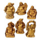 Novelty | 2" Happy Buddha | Golden | Assorted~