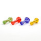 2.5" Assorted Colored Glass Hand Pipes