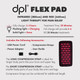 dpl Flex Pad – LED Light Therapy Muscle Pain Relief