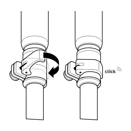 Replacement Flip Lock Clasp for ATC & UX