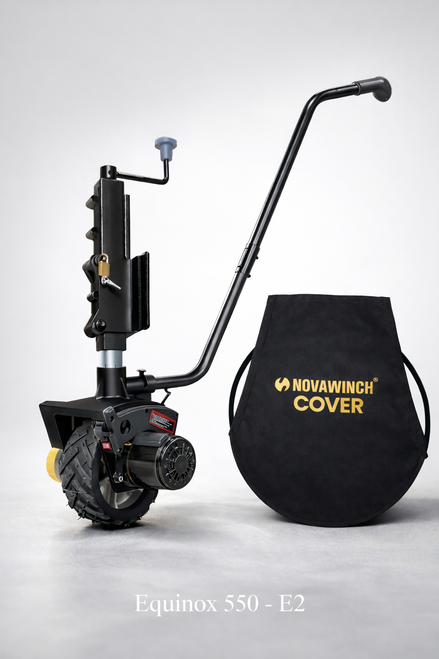 Equinox 550 E2 electric motorised jockey wheel for trailers and caravans