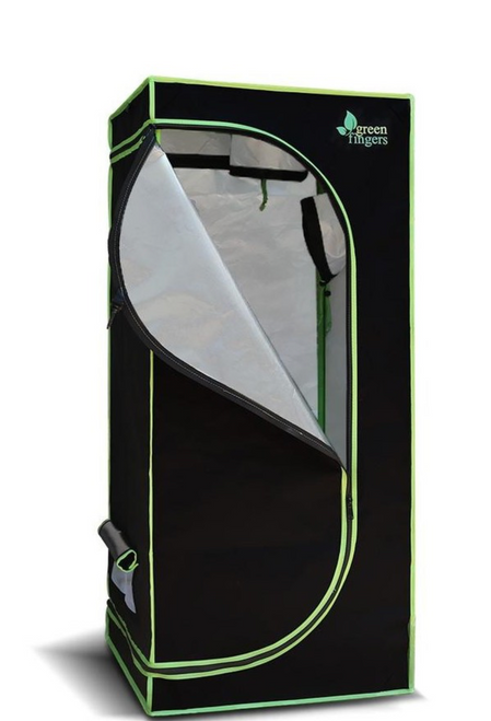 The Bio-Dome 150x150x200cm hydroponic grow system with 600D Mylar lining and powder-coated steel frame