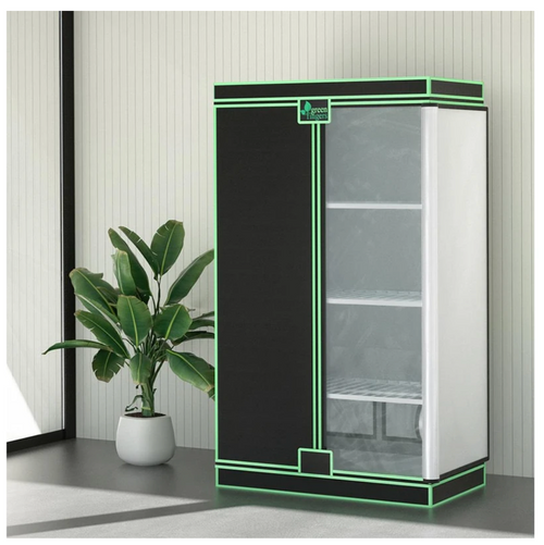 The Nursery Column 100x60x180cm 4-tier indoor grow tent with removable shelves and transparent view door