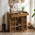 The Bamboo Estate XXL 4-tier bamboo entrance credenza shoe cabinet
