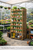 The Bamboo Sequoia 11-tier bamboo corner shoe storage tower