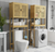 The Bamboo Pillar | 4-Tier Luxury Bathroom Shelving - E1