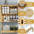 The Bamboo Pillar | 4-Tier Luxury Bathroom Shelving - E1