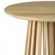 The Tally Spindle | Conical Slatted Timber Side Table - E1