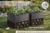 The Kunzea Twin | 100x100x77cm Extra Tall Square Bed (Set of 2) - E1