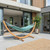 The Larchwood Estate | Double Timber Hammock with Curved Wooden Stand - E1