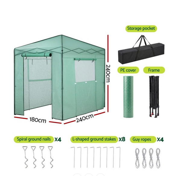 The Moss Mastodon | 2.4m High-Capacity Shelter - E1