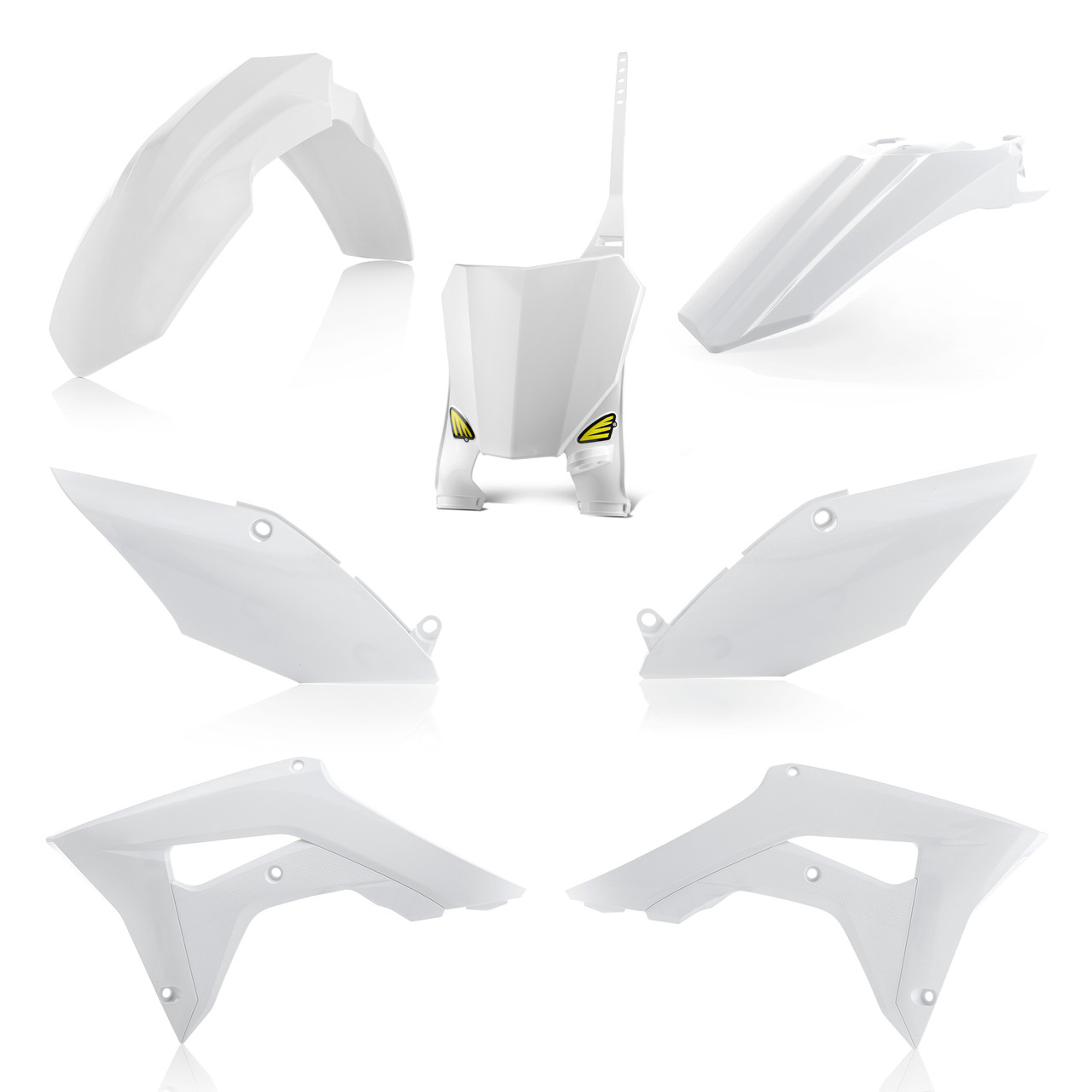 Cycra 5-Piece Body Kit — Honda CRF250R / CRF450R (2017–2021) — White