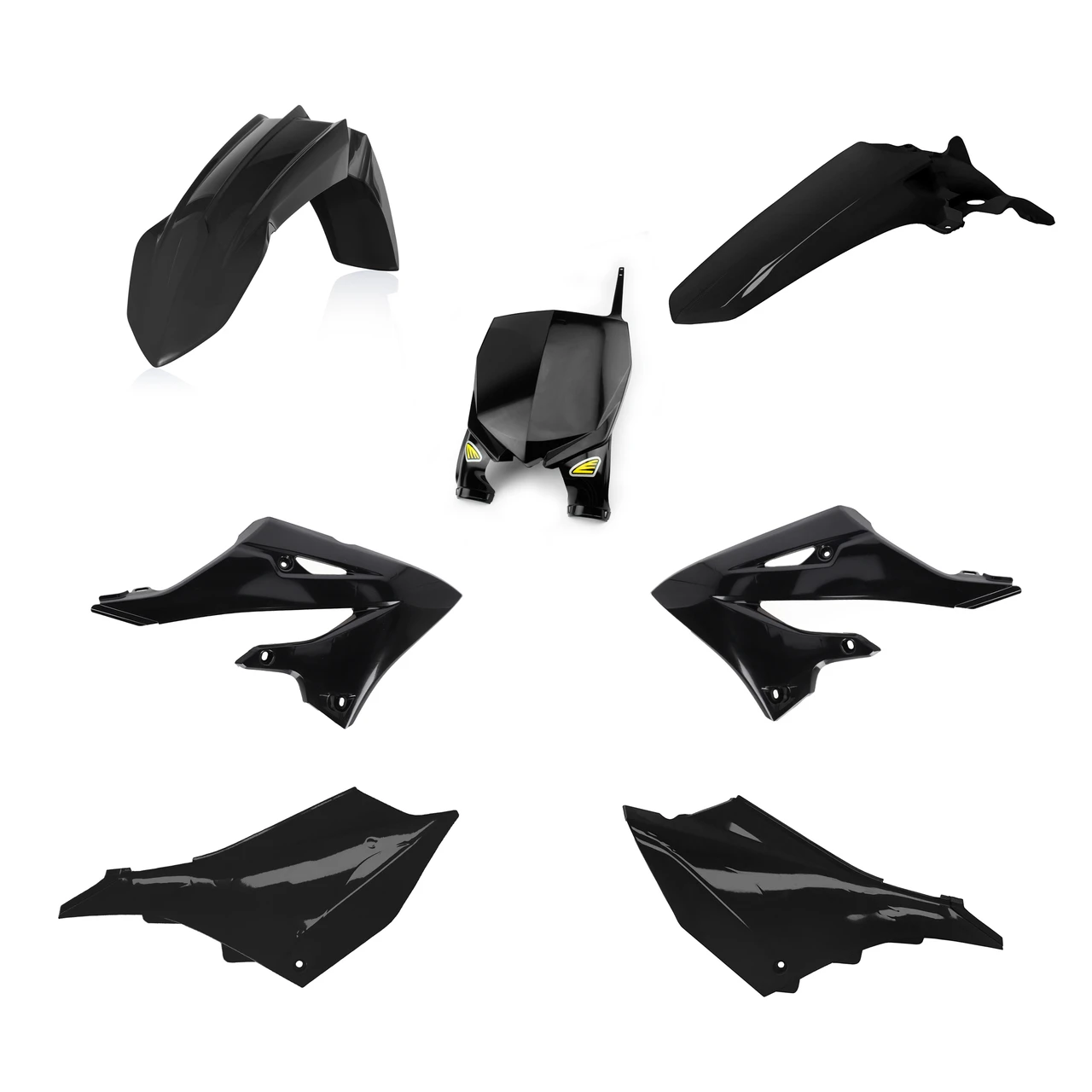 Cycra 5-Piece Body Kit — Yamaha YZ125 / YZ125X / YZ250 / YZ250X (2022–2026) — Black