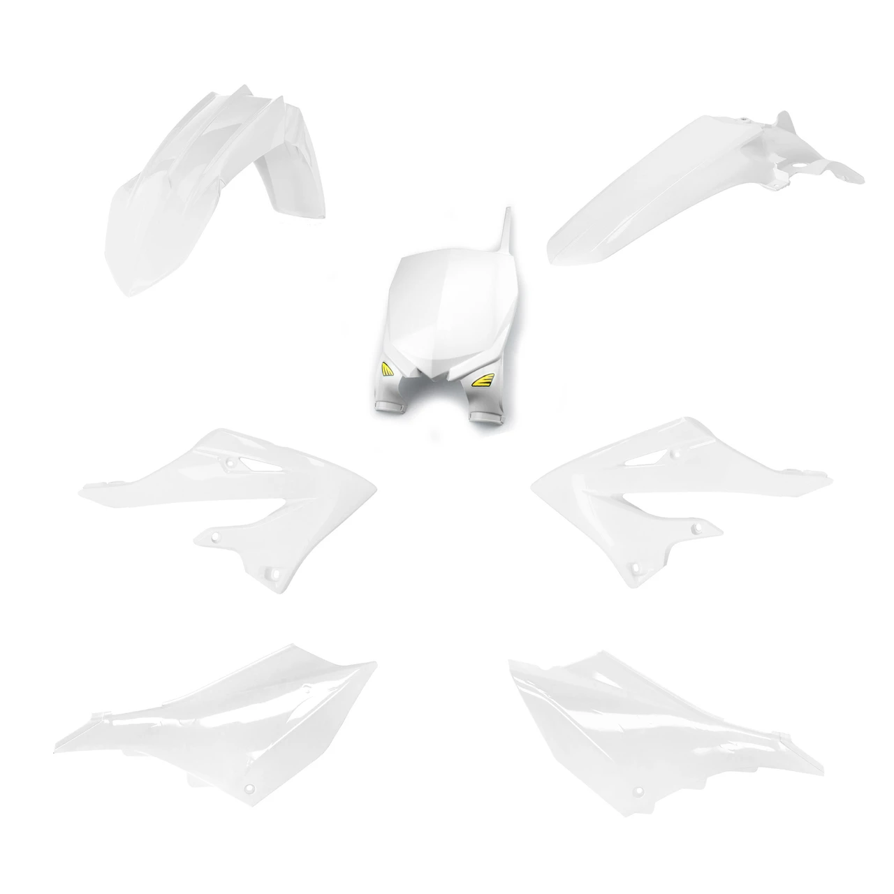Cycra 5-Piece Body Kit — Yamaha YZ125 / YZ125X / YZ250 / YZ250X (2022–2026) — White