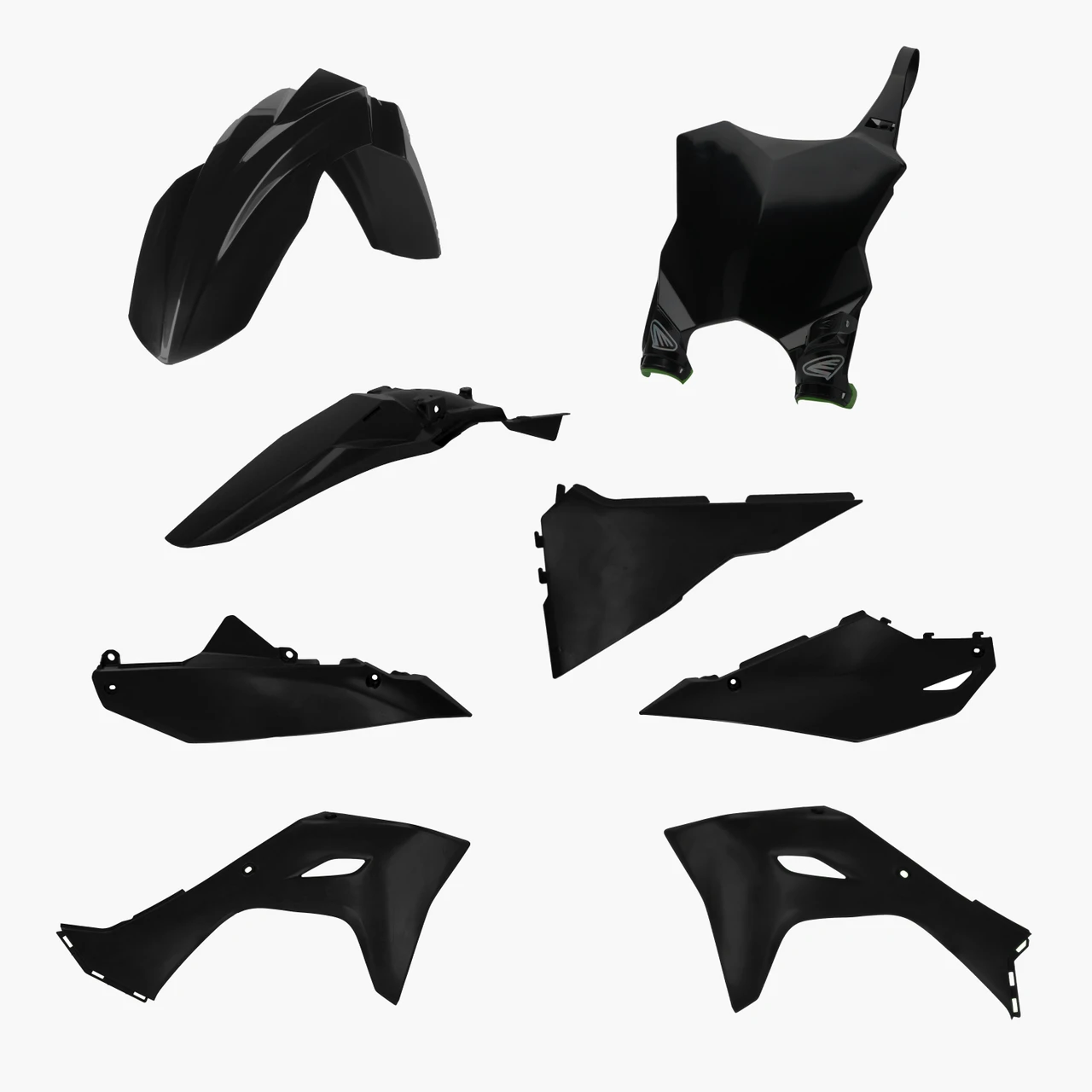 Cycra 5-Piece Body Kit — Kawasaki KX250 / KX250X / KX450 / KX450X (2024–2026) — Black