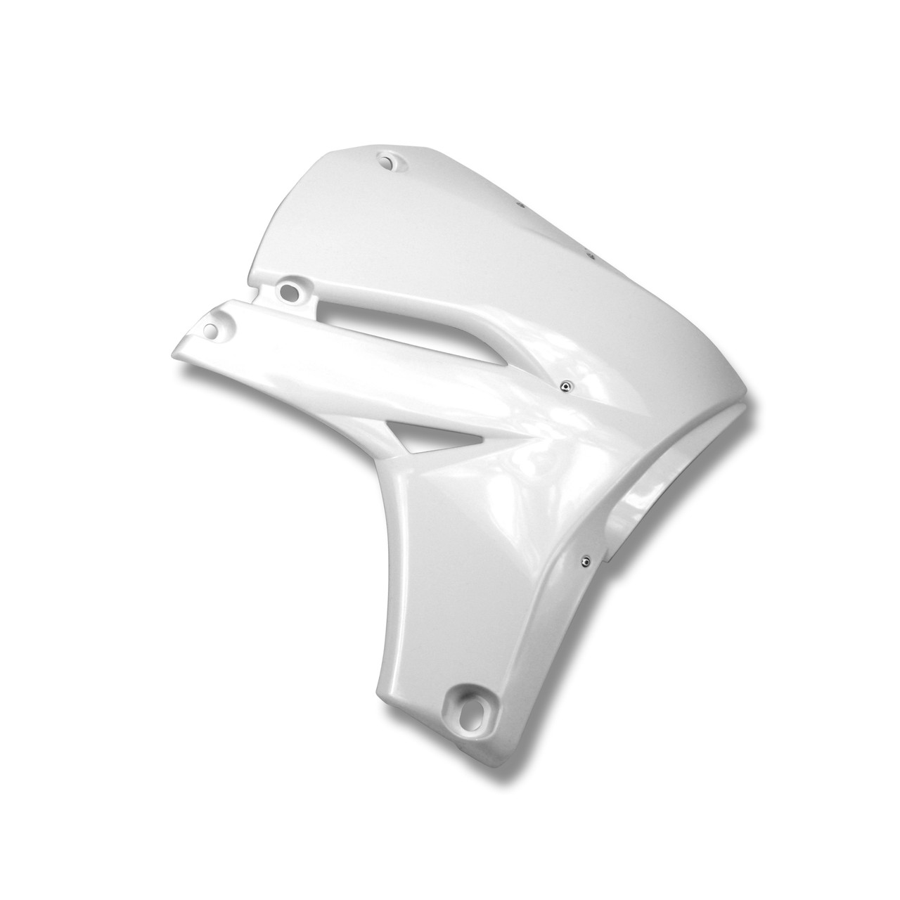 Cycra Radiator Shroud — Yamaha YZ450F (2010–2013) — White