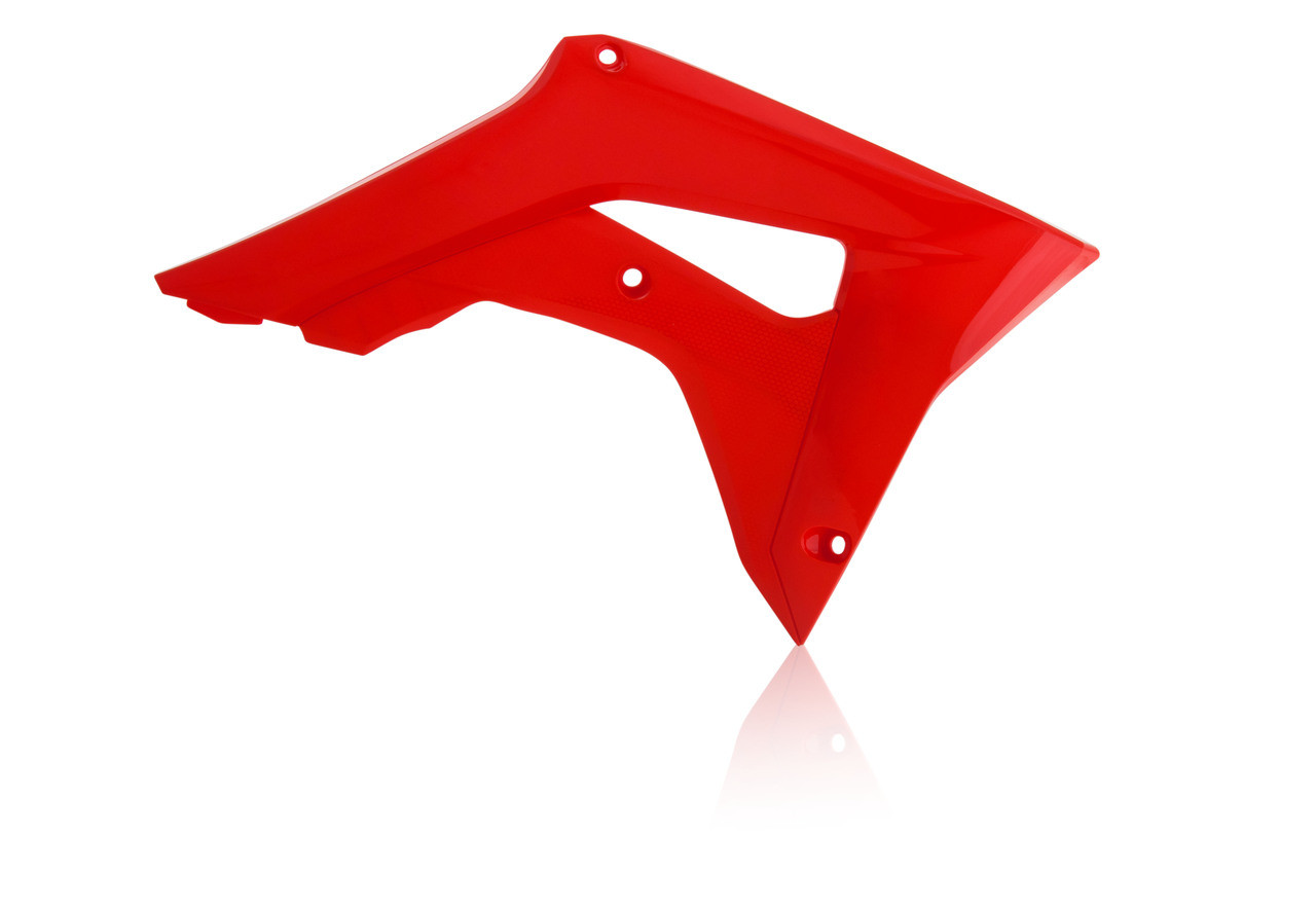 Cycra Radiator Shroud — KTM 125–500 SX/XC/XC-W/XCF-W/XCW/EXC (2013–2016) — Red
