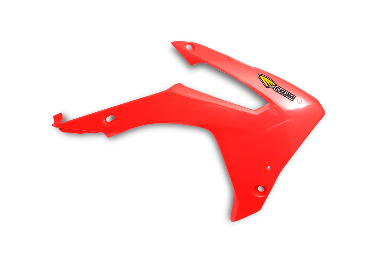 Cycra Radiator Shroud — Honda CRF250R / CRF450R (2013–2017) — Red