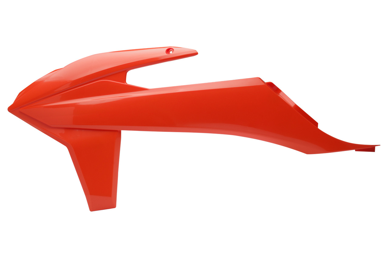 Cycra Radiator Shroud — KTM 125–500 SX/XC/XC-W/EXC/XCF-W (2019–2023) — Orange