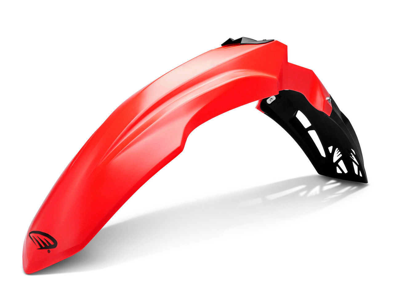 Cycra Cycralite Front Fender — Honda CRF250R / CRF250RX / CRF450R / CRF450RX (2017–2021) — Red
