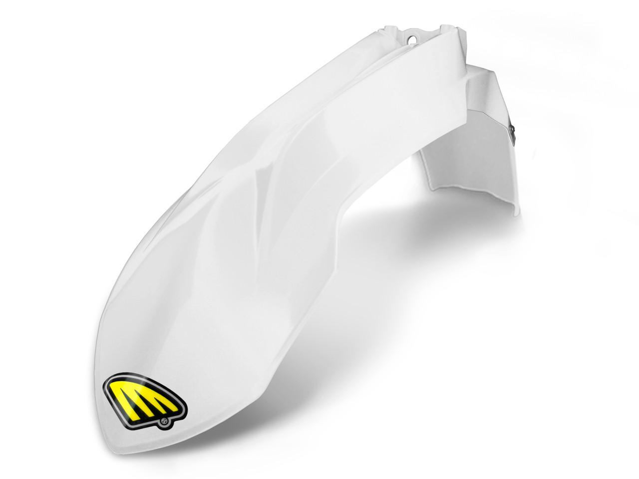 Cycra Performance Front Fender — KTM 125–500 SX/XC/XC-W/XCF-W/EXC/XCW (2013–2016) — White
