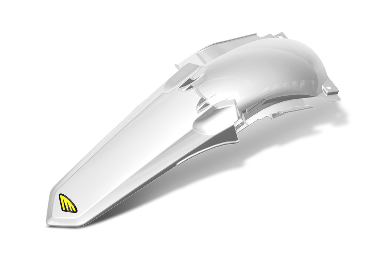 Cycra Rear Fender — Yamaha YZ125 / YZ125X / YZ250 / YZ250X (2004–2022) — White