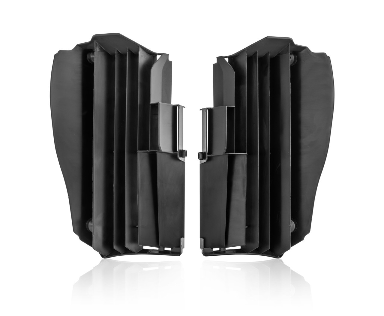 Cycra Radiator Louvers — Yamaha WR/YZ 250–450 (2018–2024) — Black