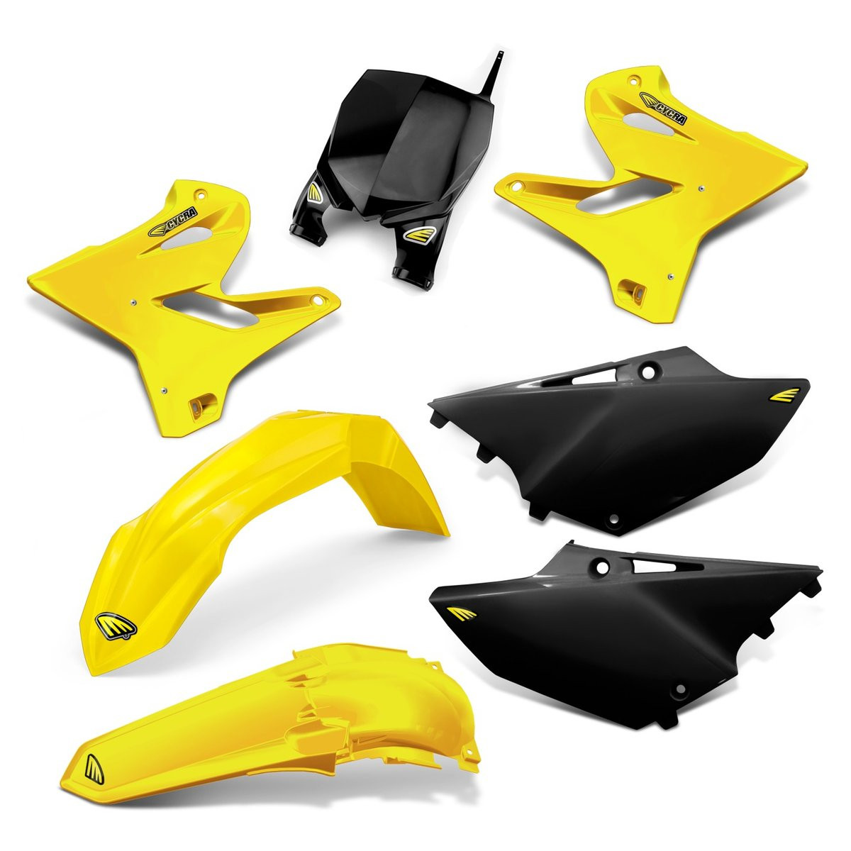 Cycra Body Kit — Kawasaki KX250F (2013–2016) — Gold/Black