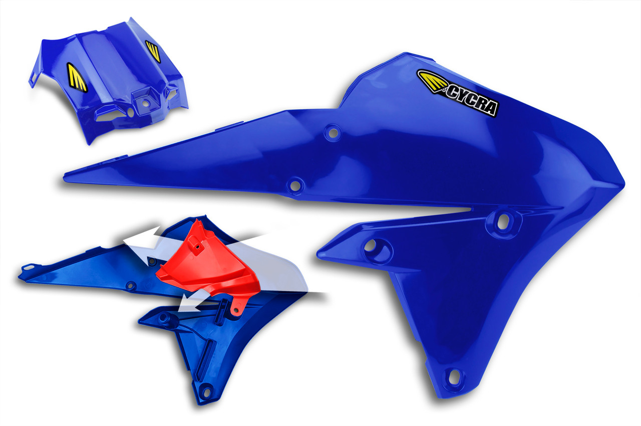 Cycra Radiator Shroud — Yamaha YZ250F / YZ450F (2014–2018)