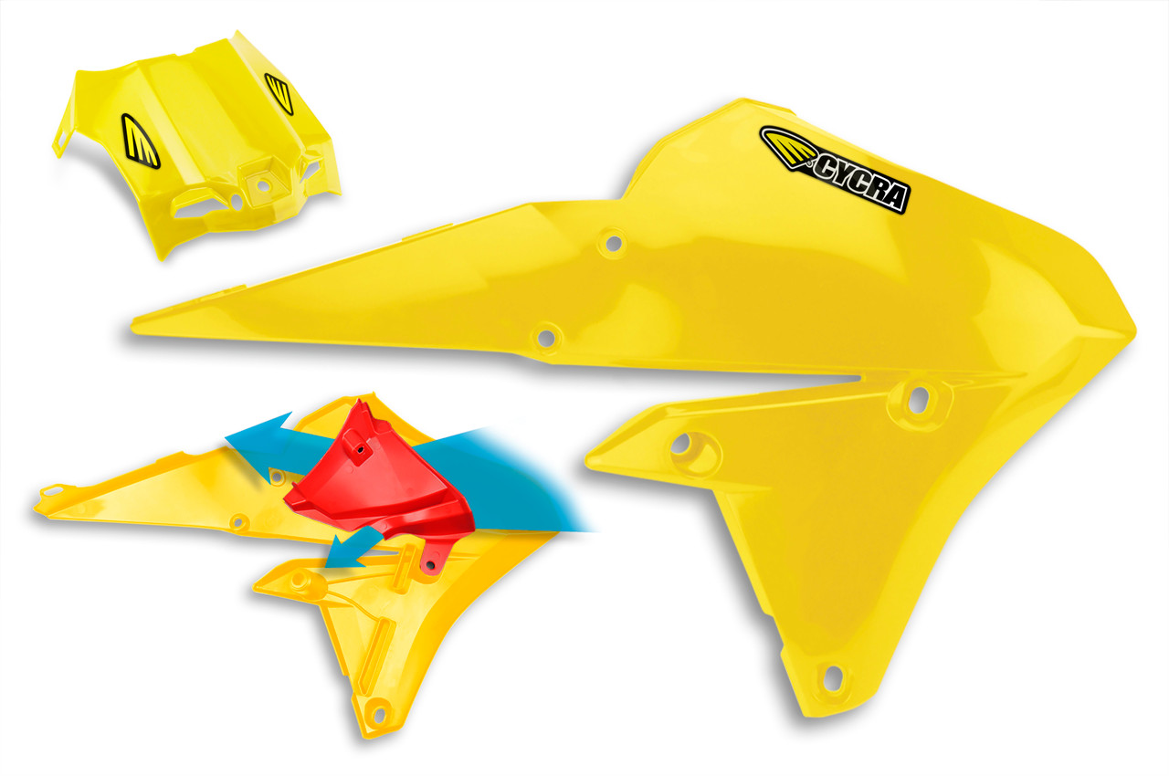 Cycra Radiator Shroud — Yamaha YZ250F / YZ450F (2014–2018)