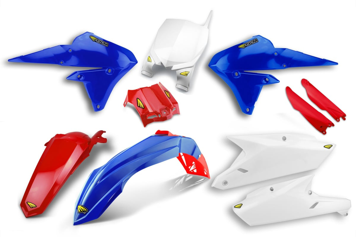 Cycra Body Kit — Yamaha YZ125 / YZ250 (2005–2014) — Red