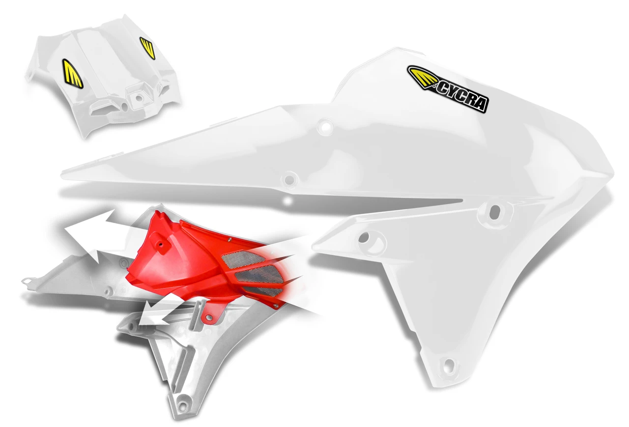 Cycra Radiator Shroud - Yamaha YZ250F / YZ450F (2014–2018)