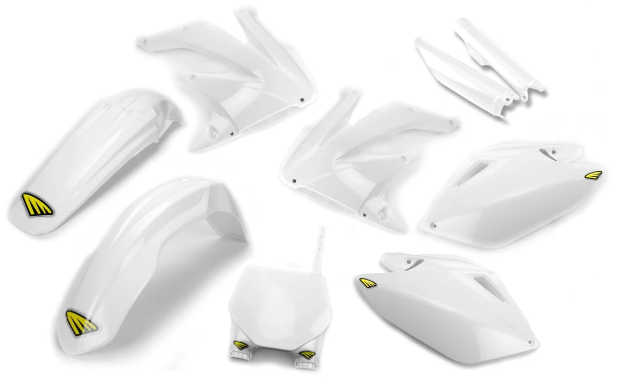 Cycra 5-Piece Body Kit — Honda CRF250R (2006–2007) — White